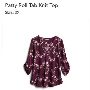 So soft and flattering and comfortable. Beautiful burgundy shade.